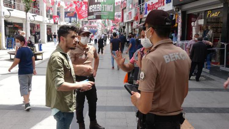 Kocaeli'de polisten zorunlu maske denetimi