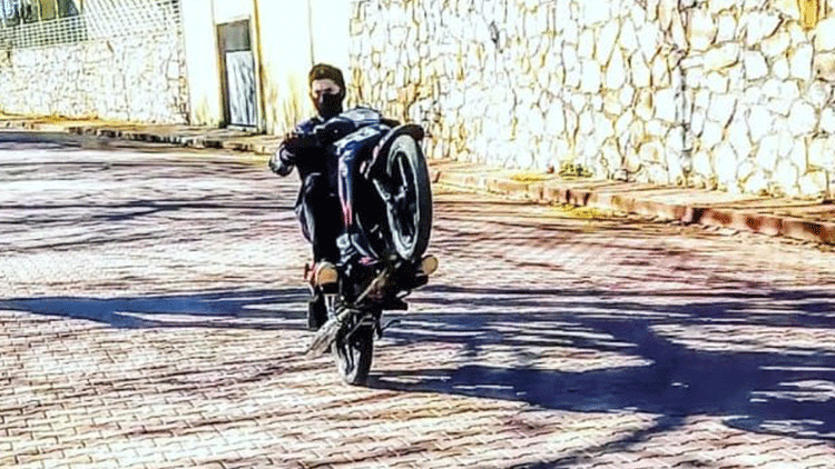Genç motosiklet sürücüsü Ali İmik hayatını kaybetti