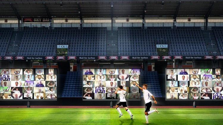 Danimarka kulübünden seyircisiz maçlara "sanal tribün" çözümü!