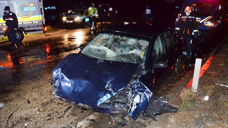 Aksaray'da korkunç kaza! 1 ölü, 3 yaralı