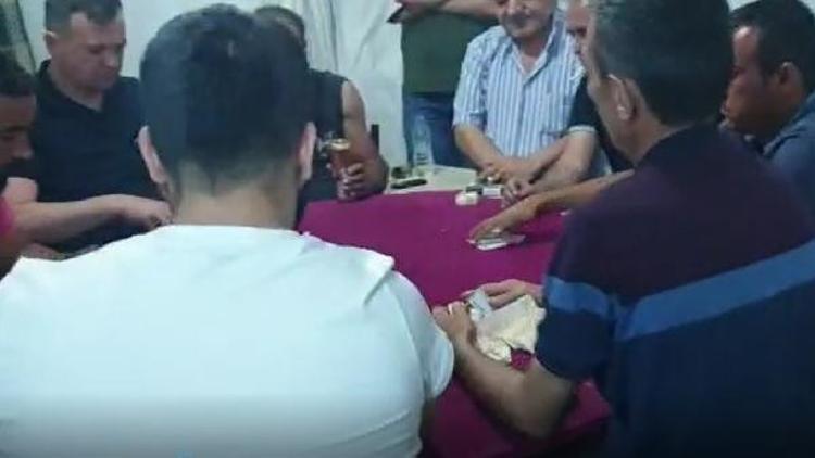 Kumar oynarken yakalandılar, 57 bin lira para cezası uygulandı