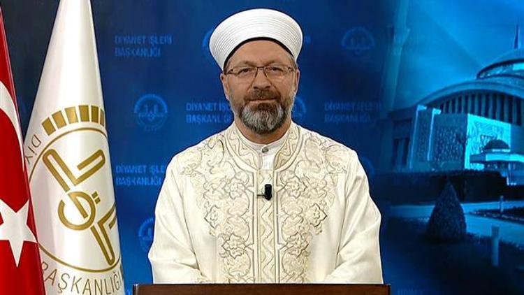 Diyanet İşleri Başkanı Erbaş'tan bayram mesajı