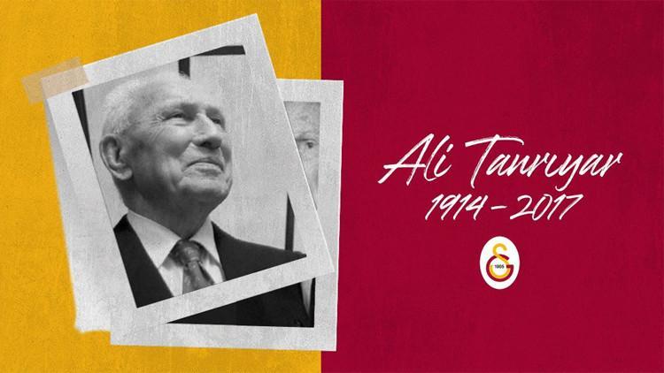 Galatasaray, eski başkanlardan Ali Tanrıyar'ı andı