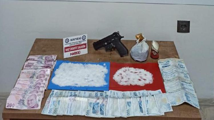 Kayseri'de uyuşturucu operasyonu: 10 gözaltı