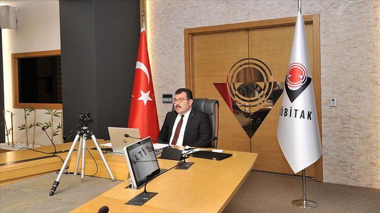 TÜBİTAK başkanı, Kovid-19'a karşı uluslararası iş birliği toplantısına katıldı