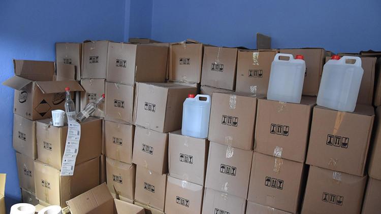 İzmir'de 8 ton sahte etil alkol ele geçirildi
