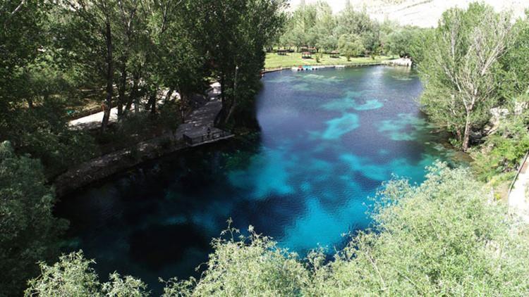 Doğal akvaryum Gökpınar Gölü'nde 'koronavirüs' sessizliği
