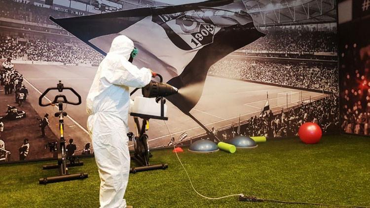 Vodafone Park dezenfekte edildi
