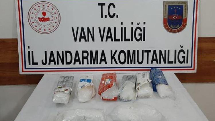 Van'da arazide 5 kilo uyuşturucu ele geçirildi
