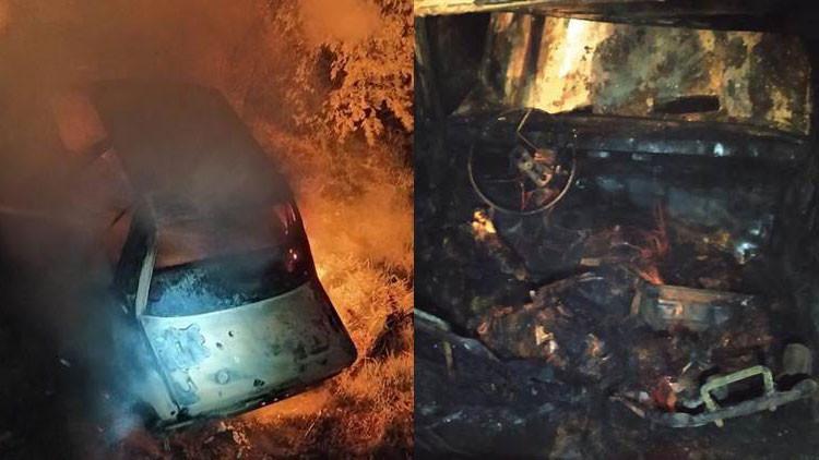 Kaza yapınca alevler içinde kaldı! Sürücüsü yaşamını yitirdi