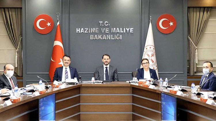 Albayrak, Pekcan ve Pakdemirli değerlendirme toplantısında bir araya geldi