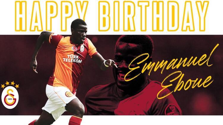 Galatasaray, Ebouenin doğum gününü kutladı