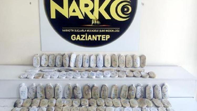 Gaziantep'te uyuşturucu operasyonu: 2 gözaltı