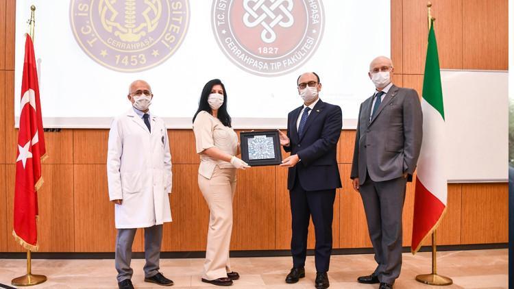 İtalya’dan Türk sağlık çalışanlarına teşekkür yemeği