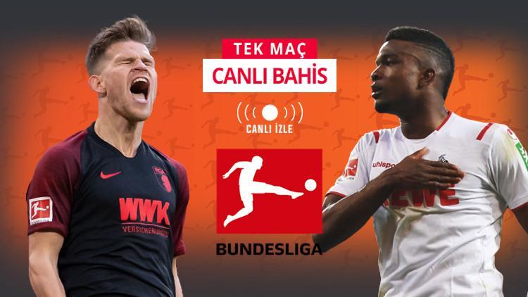 Bundesliga maçına 11,00 iddaa oranı! Köln, Augsburg deplasmanında...