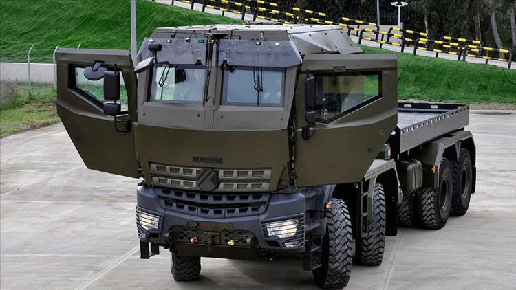 Askeri lojistik destek aracı 'Derman' zorlu test süreçlerini başarıyla geçti