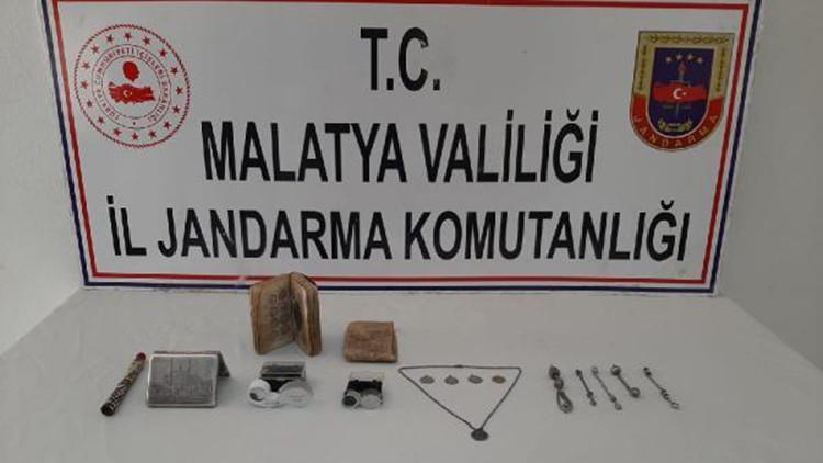 Malatya'da tarihi eser operasyonu: 2 gözaltı