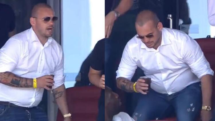 Wesley Sneijder, olay fotoğraf hakkında konuştu!