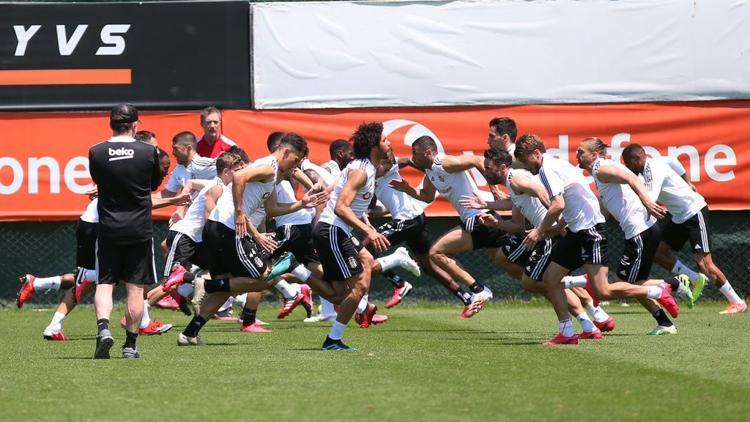 Beşiktaş, Denizlispor hazırlıklarını sürdürüyor