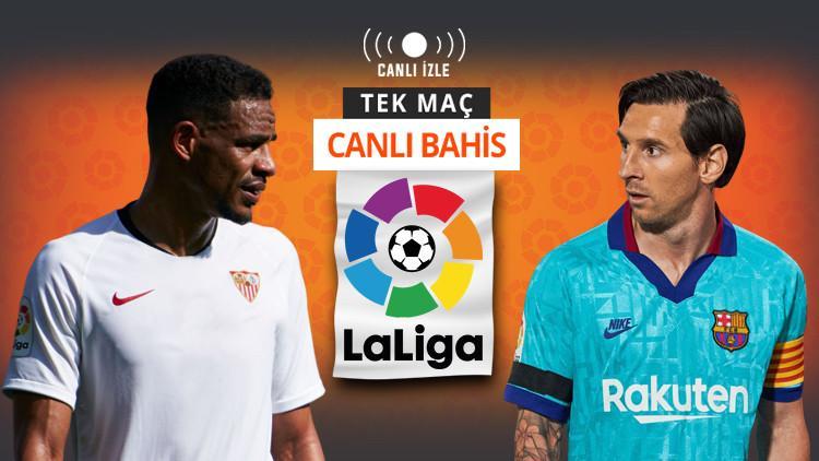 Koronavirüs arasından fırtına gibi dönen Barcelona, Sevilla deplasmanında! Galibiyetlerine iddaa'da...