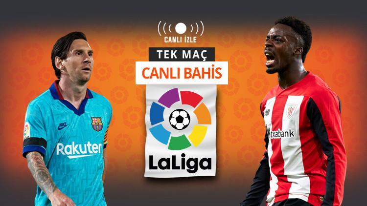 Real Madrid'e liderliği kaptıran Barcelona, Bilbao karşısında! Galibiyetlerine iddaa'da...