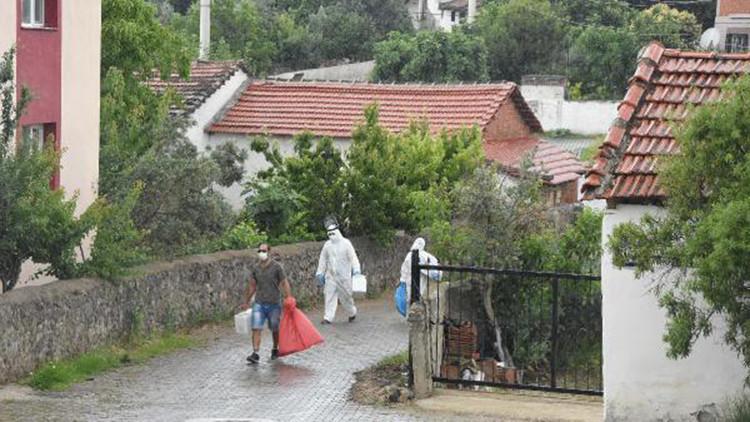 İzmir Menderes'teki mahallede, yoğun filyasyon çalışması