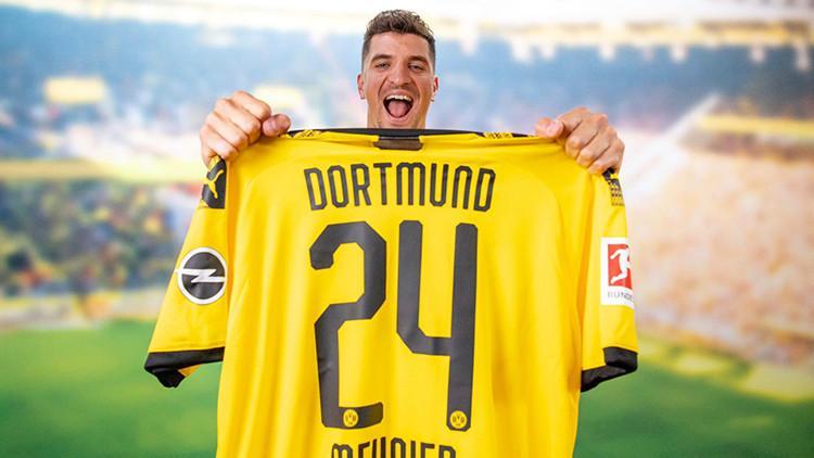 Borussia Dortmund, Belçikalı milli futbolcu Thomas Meunier'i transfer etti