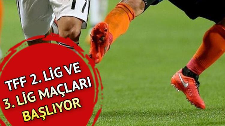 TFF 2. Lig ve 3. Lig maçları ne zaman başlıyor Türkiye Futbol Federasyonundan son dakika tarih açıklaması