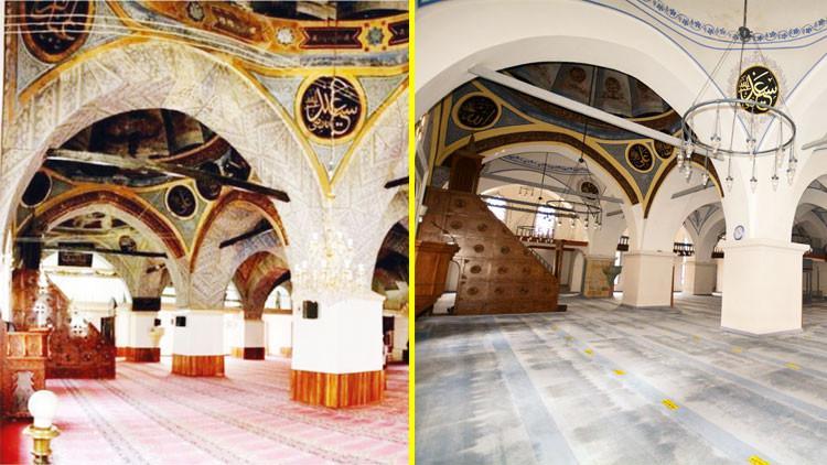 Nasrullah Kadı Camisi’nin son hali tartışma yarattı: Badana mı restorasyon mu?