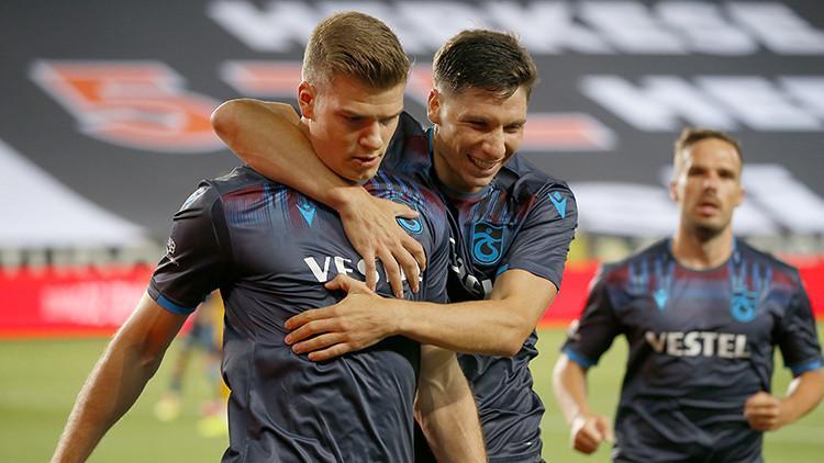 Trabzonspor'da Alexander Sörloth 6 maç sonra gol attı!