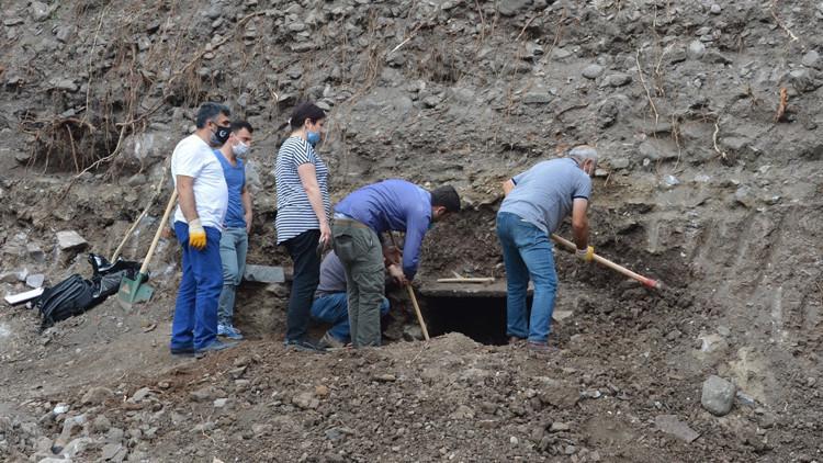 İnşaat kazısında bulundu! Çalışmalar hemen durduruldu...