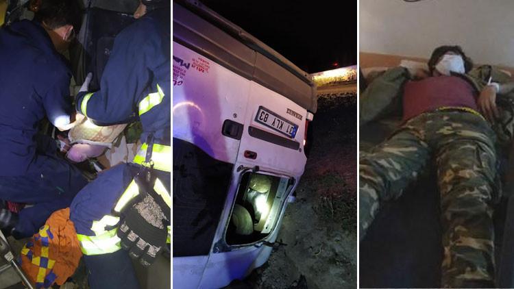 Van'da feci kaza: 1 ölü, 41 yaralı
