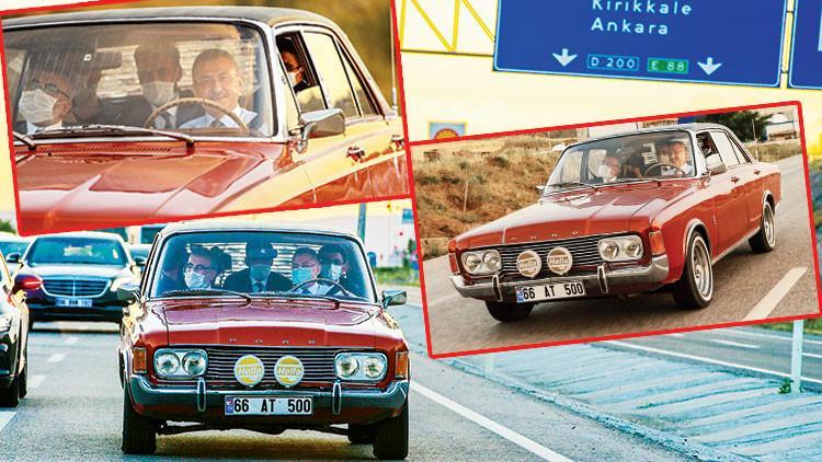 ‘Yozgat sürmelisi’ eşliğinde klasik araba turu