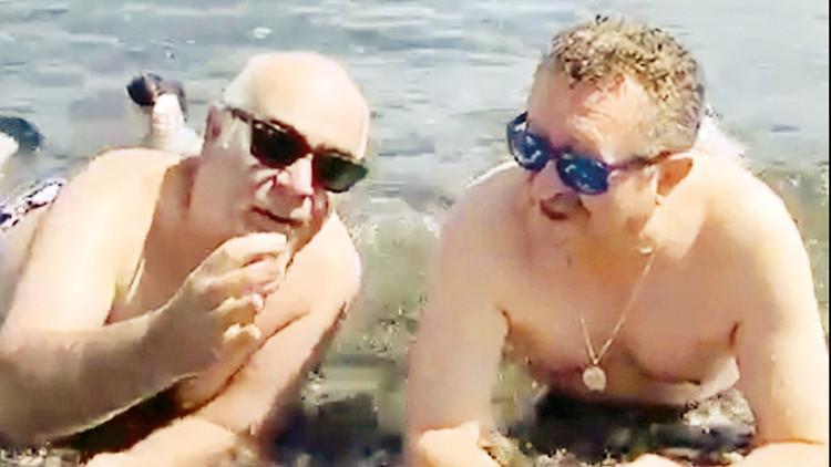 Erkan Can ile Güven Kıraç karavan tatilinde