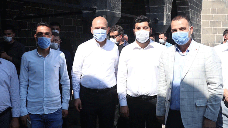 Bakan Soylu, Diyarbakır'da incelemelerde bulundu