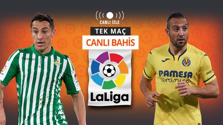 Son 5 maçtan 12 puan çıkartan Villarreal, Real Betis deplasmanında! iddaa'da en çok...