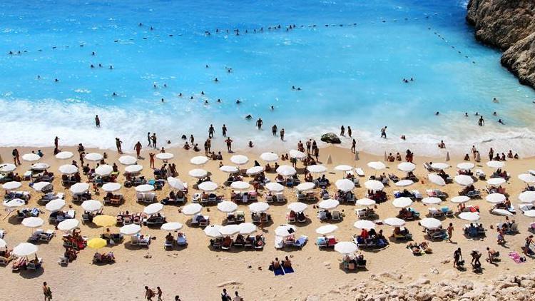 Ukraynalılar tatil için Türkiye'ye geldi