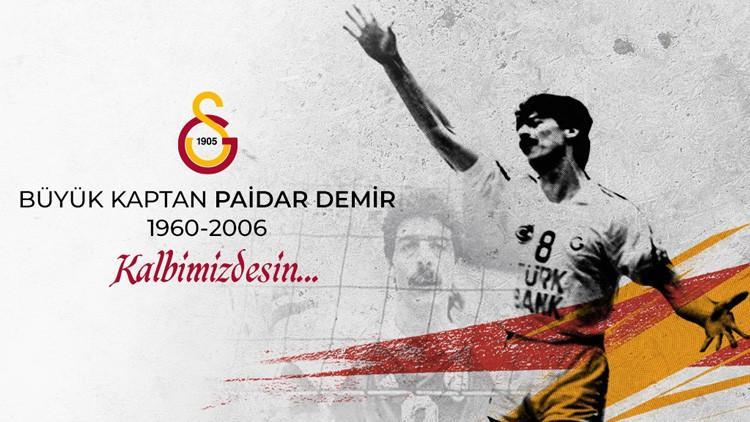 Galatasaray, efsane voleybolcu Paidar Demir'i andı