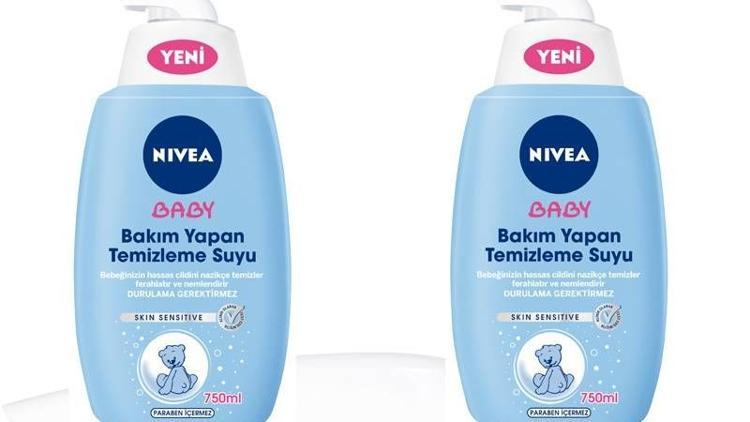 Bebeğinizin cildini kurutmadan temizliyor!
