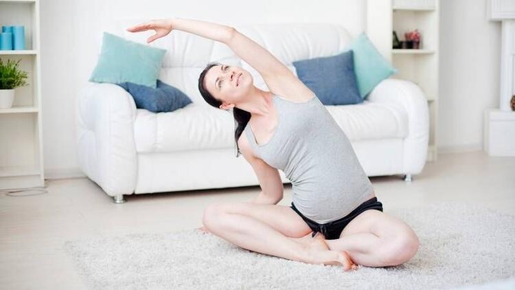 Huzurlu bir hamilelik için yoga