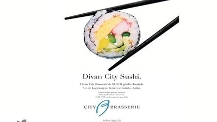 City Brasserie’den Sushi!