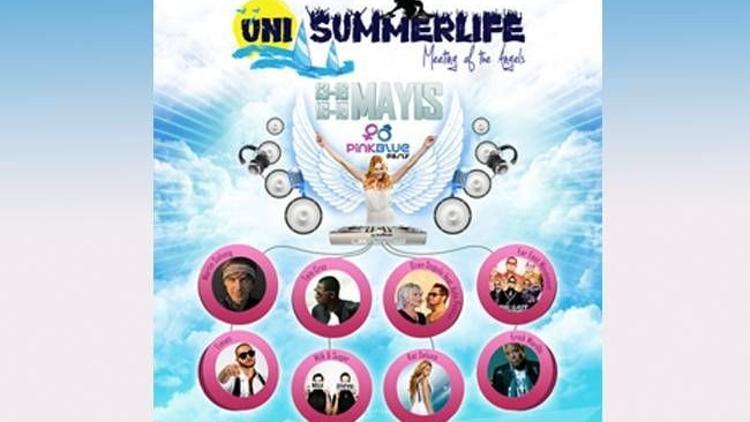 Uni Summerlife, dünya starlarını ağırlayacak