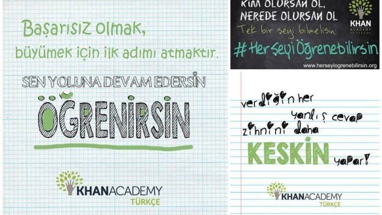 Khan Academy ile “Her Şeyi Öğrenebilirsin”