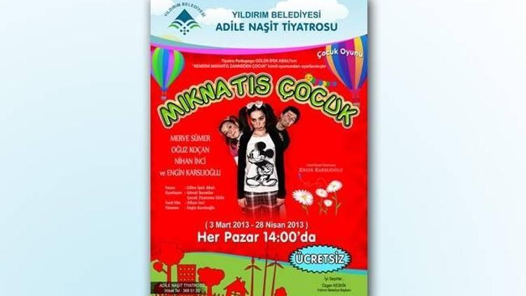 “Mıknatıs Çocuk” Bursalı çocukları bekliyor!