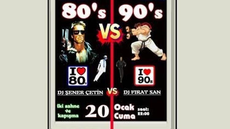 80'ler - 90'lar karşılaşması