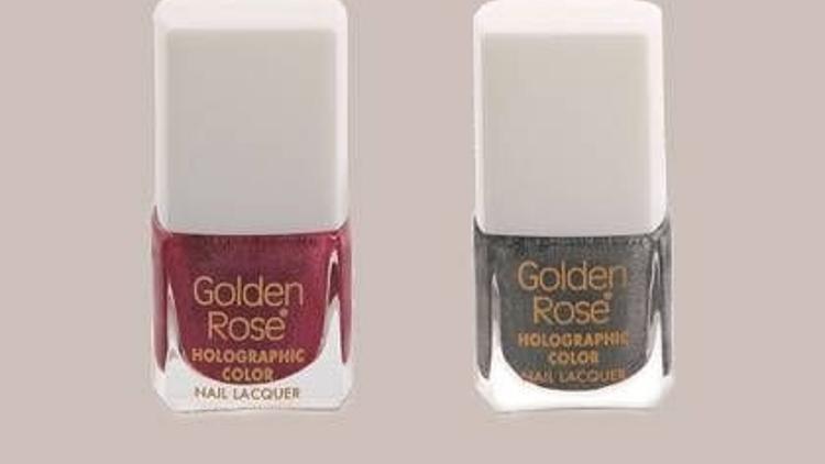 Golden Rose Holographic Oje