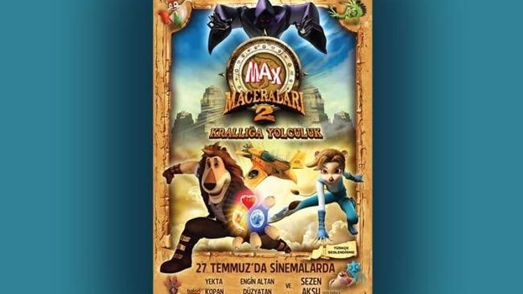 Aslan Max beyaz perdede!