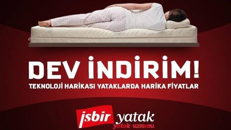 Teknoloji harikası yataklarda büyük indirim