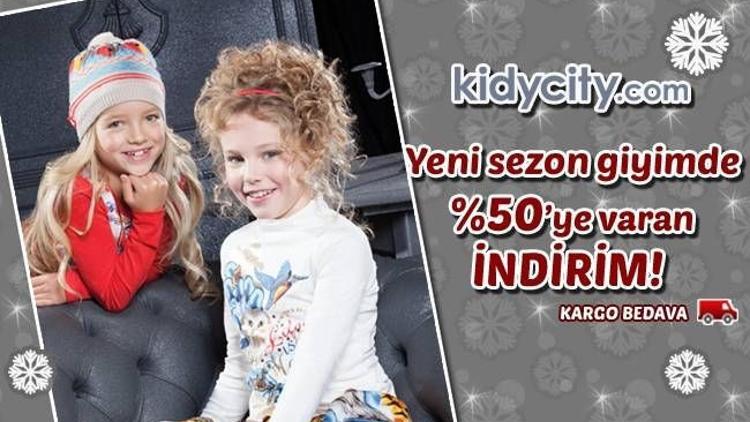 Kidycity.com’dan yılbaşına özel %70 indirim fırsatı