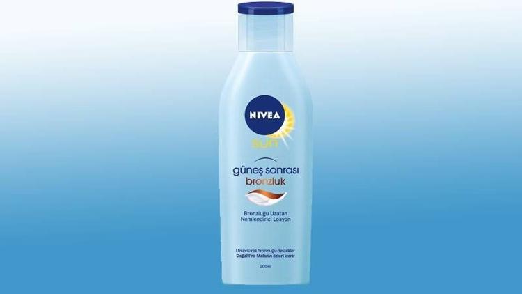 Bronzlaşmış cildinizi Nivea ile koruyun!